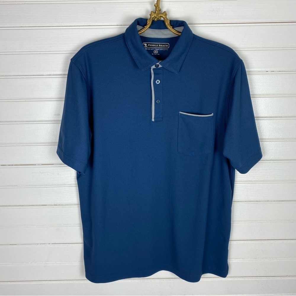 Pebble Beach Golf Polo Short Size Medium